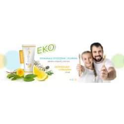 OrganiCare Fresh Lemon Herbal Toothpaste - doskonałe czyszczenie i ochrona